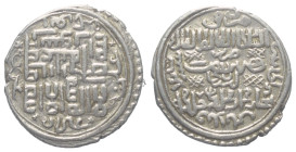 Ilkhaniden. Abu Sa'id (716 - 736 H. / 1316 - 1335).

 2 Dirhams (Silber). 33 kh. Arzinjan (Erzincan).
Typ H.

Vs: Shahadah und seitlich Namen der...