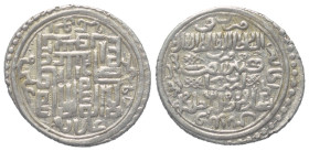 Ilkhaniden. Abu Sa'id (716 - 736 H. / 1316 - 1335).

 2 Dirhams (Silber). 33 kh. Arzinjan (Erzincan).
Typ H.

Vs: Shahadah und seitlich Namen der...