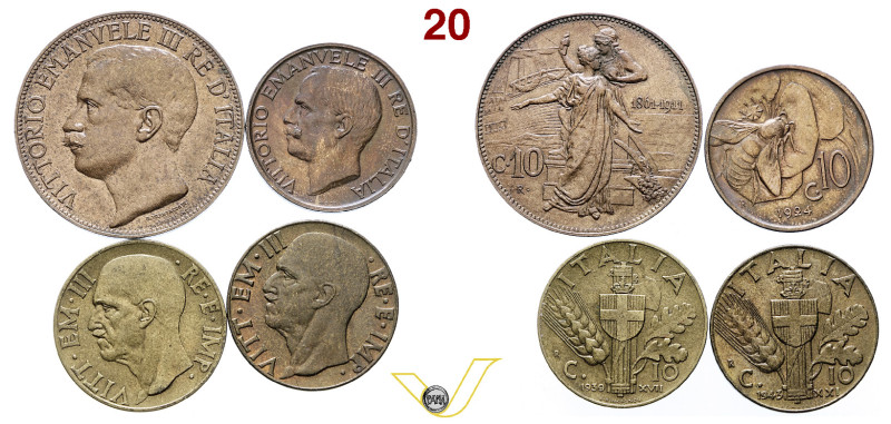 Regno d'Italia Vittorio Emanuele III (1900-1946) 10 Centesimi 1911 (Spl) 10 Cent...