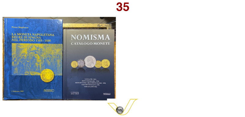Libri - Nomisma catalogo monete quarta edizione 2022-2023 e Nomisma La moneta Na...