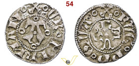 Eugenio IV (Gabriele Condulmer), (1431-1447) Bolognino Fermo, AR 0,97. D/EVG - P P - QVA. Le lettere R T V S, disposte attorno a globetto centrale Rv....