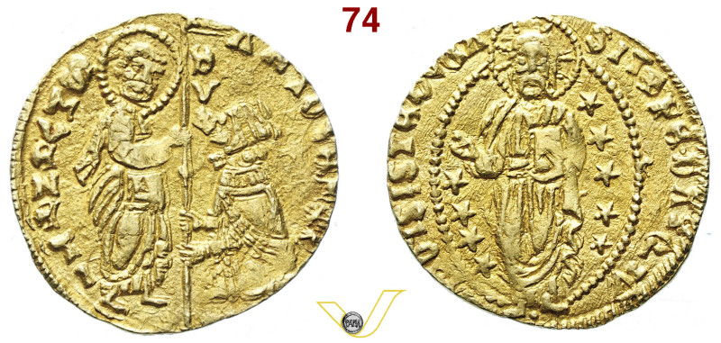 Chios: Maona (ca 1382-1450) Ducato o Zecchino, oro. Imitatazione delle emissioni...