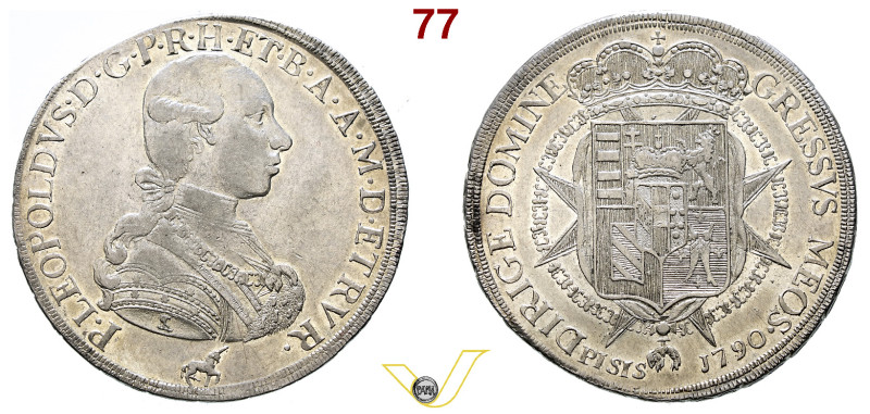 Gran ducato di Toscana Pietro Leopoldo di Lorena (1779-1789) Scudo da 10 Paoli o...
