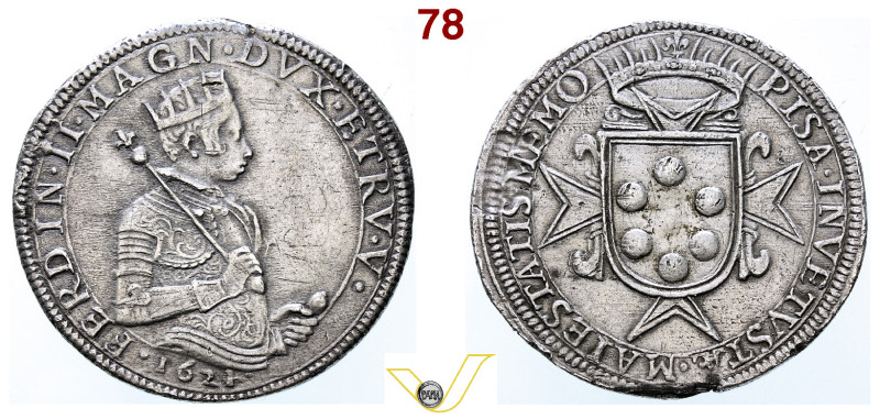Gran Ducato di Toscana Ferdinando II de' Medici (1620 - 1670) Tallero 1621 per P...