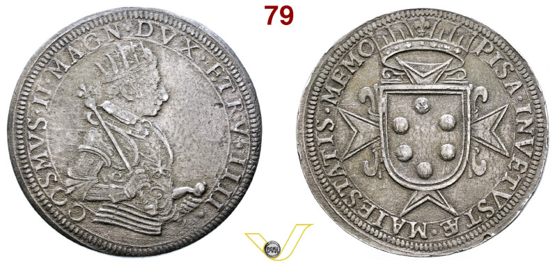 Gran Ducato di Toscana Cosimo II de' Medici (1608 - 1620) Tallero non datato, pe...