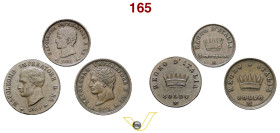 Regno d'Italia Napoleone I (1805-1814) Soldo 1809 Milano. (q.Spl); Soldo 1811 Milano (BB+); 3 Centesimi 1813 Milano (q.Spl). Le tre in rame. (3) (targ...