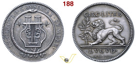Medaglia 1809 - Circolo Letterario di Lione Br. 914 Opus Merciè mm 31 AG. Fdc (stima 50€)