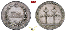 Medaglia 1810 - Matrimonio di N. con M. Luisa d'Austria Br. 943 Opus manca mm 28 AG. Spl (target 50€).