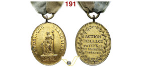 Assemblea Nazionale Medaglia del tribunale di prima istanza, in bronzo dorato, con nastrino originale. Incisore MAURISSET et M = Jean Théodore Mauriss...
