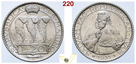 Repubblica di San Marino 20 Lire 1933, AG. Fdc (Target 80€)