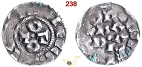 Periodo comunale Pavia, Ottone I di Sassonia (962 - 973) Denaro in argento. MIR 827 MB/BB (target 30€)
