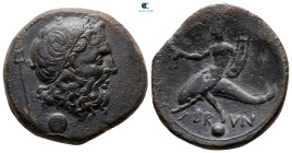 Calabria. Brundisium circa 217-212 BC. Bronze Æ