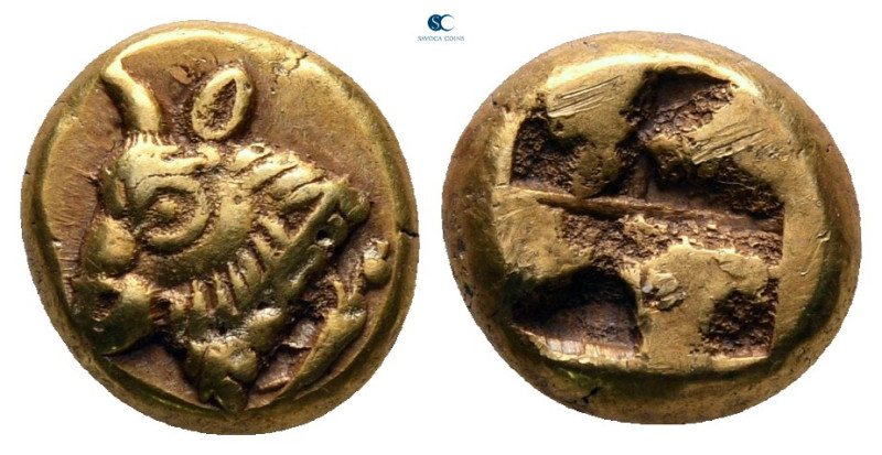 Ionia. Phokaia circa 625-522 BC. 
Sixth Stater or Hekte EL

10 mm, 2,55 g

...