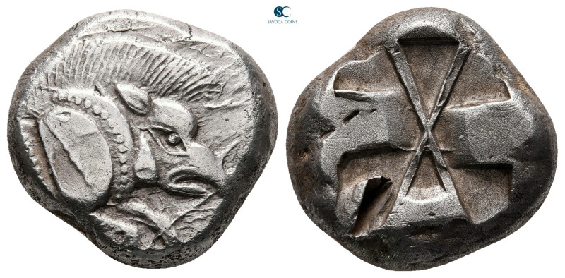 Dynasts of Lycia. Uncertain mint. Uncertain Dynast 525-480 BC. 
Stater AR

18...