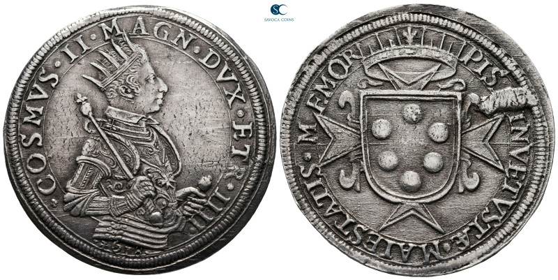 Italy. Pisa. Cosimo II de' Medici AD 1609-1621.
Taler AR

44 mm, 28,14 g

•...