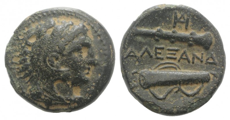 Kings of Macedon, Alexander III 'the Great' (336-323 BC). Æ Unit (17mm, 5.03g, 5...