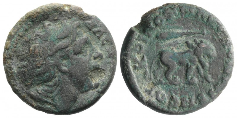 Macedon Koinon, 3rd century AD. Æ (25mm, 9.92g, 12h). Diademed head of Alexander...