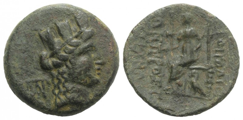 Cilicia, Hierapolis-Kastabala, c. 2nd-1st century BC. Æ (21mm, 6.46g, 12h). Turr...