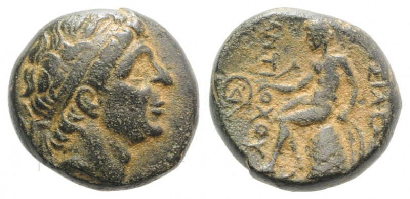 Seleukid Kings, Antiochos I (281-261 BC). Æ (15mm, 5.16g, 4h). Antioch on the Or...