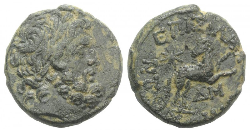 Seleukis and Pieria, Antioch, Civic issue, c. 1st century BC. Æ Trichalkon (19mm...
