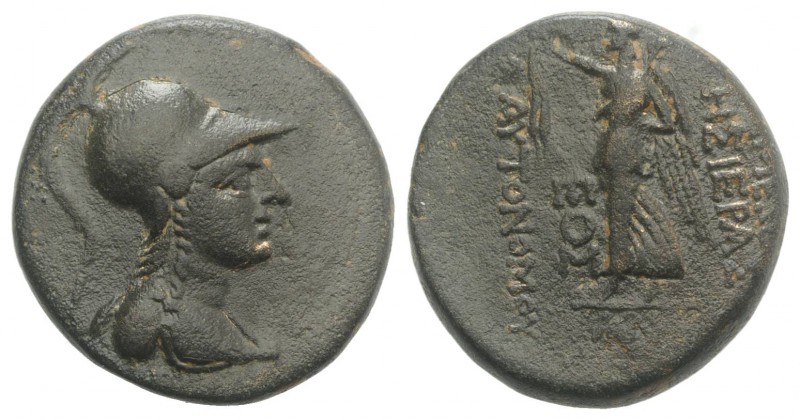 Seleukis and Pieria, Apameia on the Axios, 1st century BC. Æ (21mm, 8.01g, 12h),...