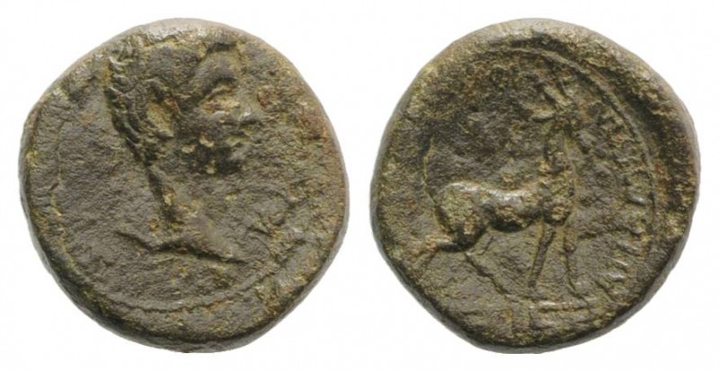 Germanicus (Caesar, 15 BC-AD 19). Phrygia, Apameia. Æ (13mm, 3.43g, 12h). Gaius ...