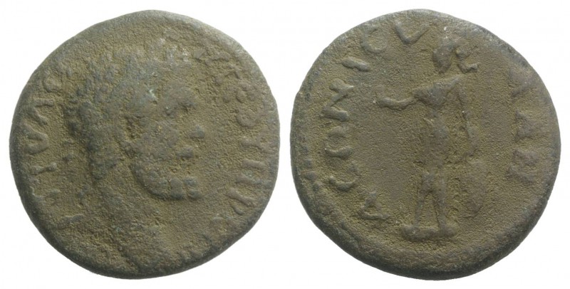 Septimius Severus (193-211). Lydia, Silandus. Æ (23mm, 7.55g, 12h). Laureate hea...