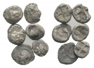 Lot of 6 Greek AR Fractions, to be catalog. Lot sold as is, no return