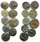 Lot of 9 Greek Æ coins, to be catalog. Lot sold as is, no return