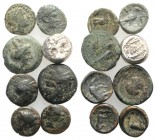 Lot of 8 Greek coins (7 Æ, 1 AR), to be catalog. Lot sold as is, no return