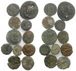 Lot of 11 Late Roman Imperial Æ coins, to be catalog. Lot sold as is, no return
