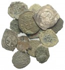 Lot of 11 Medieval Æ and BI coins, to be catalog. Lot sold as is, no return