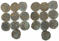 Lot of 10 Medieval BI coins, to be catalog. Lot sold as is, no return