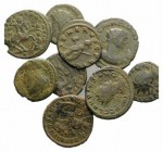 Lot of 9 Æ Roman Imperial coins. Lot sold as is, no return