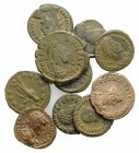 Lot of 10 Æ Roman Imperial coins. Lot sold as is, no return