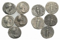 Lot of 5 Ar Imperial Denari, to be catalog. Lot sold as is, no return
