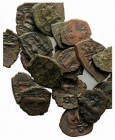 Lot of 18 Byzantine Æ coins, to be catalog. Lot sold as is, no return