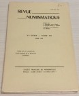 AA. VV. – Revue Numismatique. VI serie- Tome XX, 1978. Societe Francaise de Numismatique, 1978. Brossura rditoriale, pp 212, tavv. XXIV. Ottimo stato...