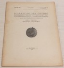 Bollettino del Circolo Numismatico Napoletano. Anno XIV, No. 2 , Luglio-Dicembre 1933- XII Napoli 1933. Brossura ed. , pp. 53. Tra gli argomenti : Bor...