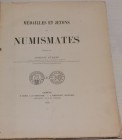 DURAND A. Medailles et jetons des numismates Geneve 1865. Mezza tela, pp. XX, 246, tav. 20. Parzialmente slegato nel complesso buono stato