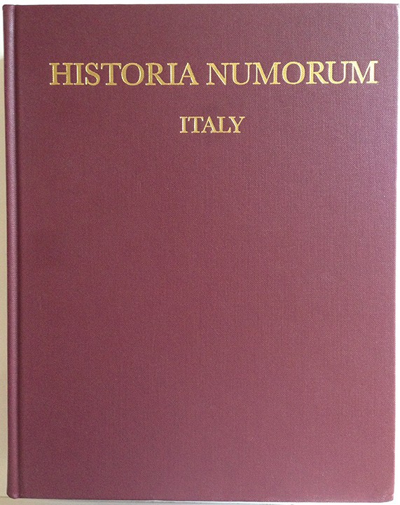 RUTTER N. K. Historia Numorum, Italy. British Museum , stampato nel Tela ed. pp....