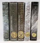Sear D. Roman Coinsand their values volume I-V AND THEIR VALUES VOLUMES I-V. A full set of David Sear Boos, comprehensive catalogue of Roman Coins fro...