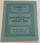 Glendining & Co. Catalogue of An the important Collection of European Coins in Gold and Silver . 2 October 1958. Brossura ed. pp. 80 tavv. XXV.. Buono...
