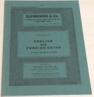 Glendining & Co. Catalogue of English and Foreign Coins in Gold Silver & Copper 9 April 1986. Brossura ed. pp. 34 tav. III, List of Price Realised. Bu...