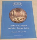 Glendining's, Catalogue of Continental, English and other Foreing Coins Including a group of Thalers from Austria and German Cities and States, 13 Apr...