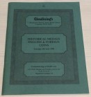 Glendining & Co. Catalogue of Historical Medals, The John Pinches Archive Collection Part 1. English and Foreign Coins 6 July 1988. Brossura ed. pp. 6...