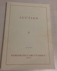 Nac – Numismatica Ars Classica. Auction no. 8. Greek and Roman Coins. Zurich, 3 April 1995. Brossura ed., pp. 105, tavv. in b/n e a colori. Ingrandime...