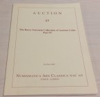 Nac – Numismatica Ars Classica. Auction no. 45. The Barry Feirstein collection of Ancient Coins, Part. IV Zurich, 2 April 2008. Brossura ed., pp. 57. ...