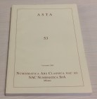 Nac – Numismatica Ars Classica. Auction no. 53. Importante serie di Monete di zecche Italiane , comprendente una bella collezione di Medaglie e Placch...