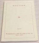 Nac – Numismatica Ars Classica. Auction no. 59. Greek, Roman and Byzantine Coins Zurich, 4-5 April 2011. Brossura ed., pp. 378. Ottimo stato
